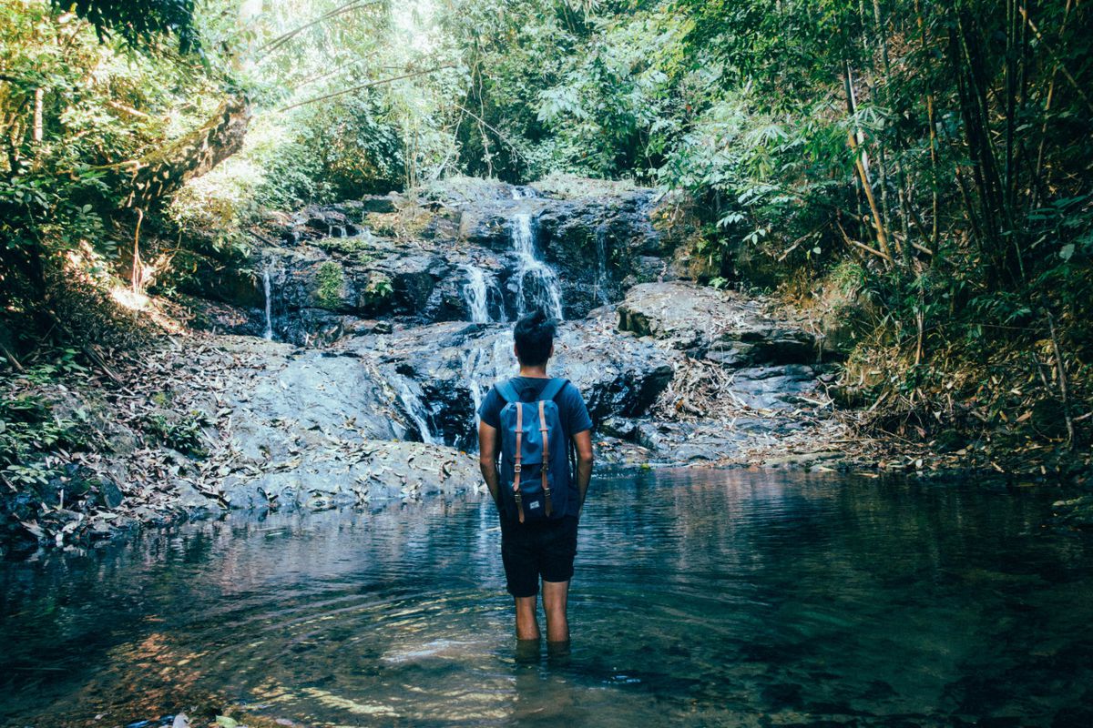 Hike the waterfall and have lunch in the middle of the wilderness