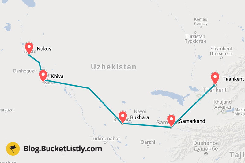 Two Weeks Itinerary for Uzbekistan 
 Image #1