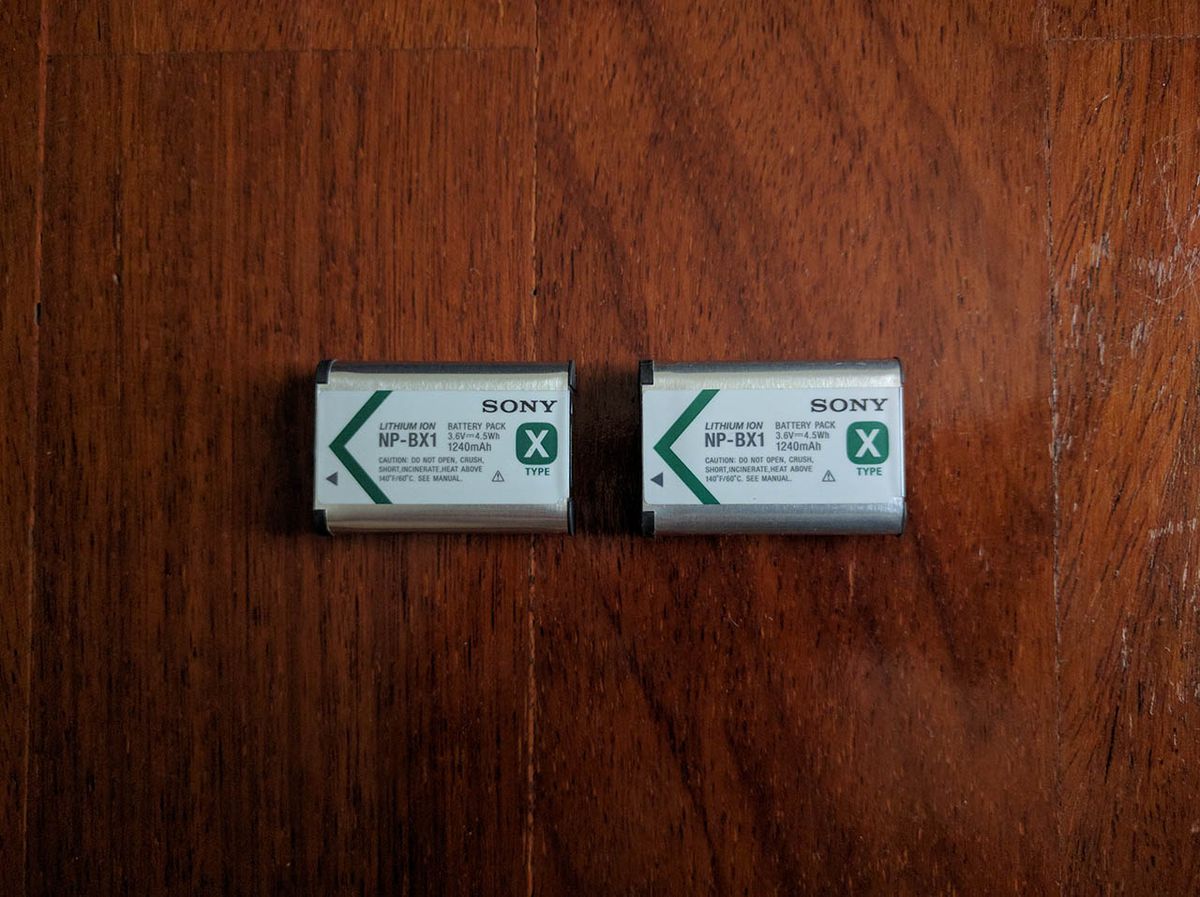 
Spare Batteries for Sony RX100 M3
