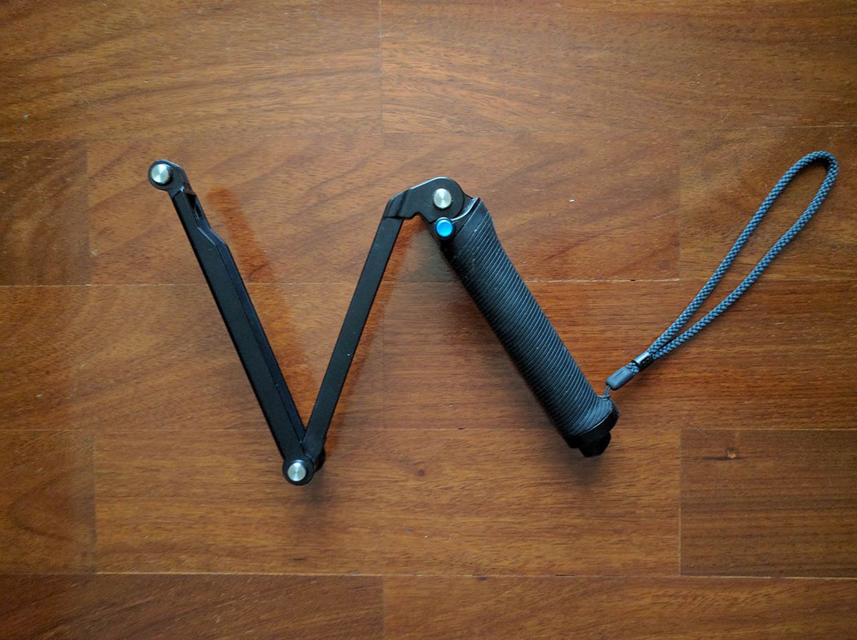 
A 3-way stick for GoPro

