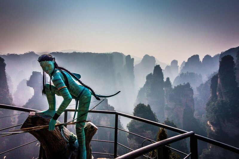 One Day Travel Guide to the Lower Zhangjiajie National Park, China