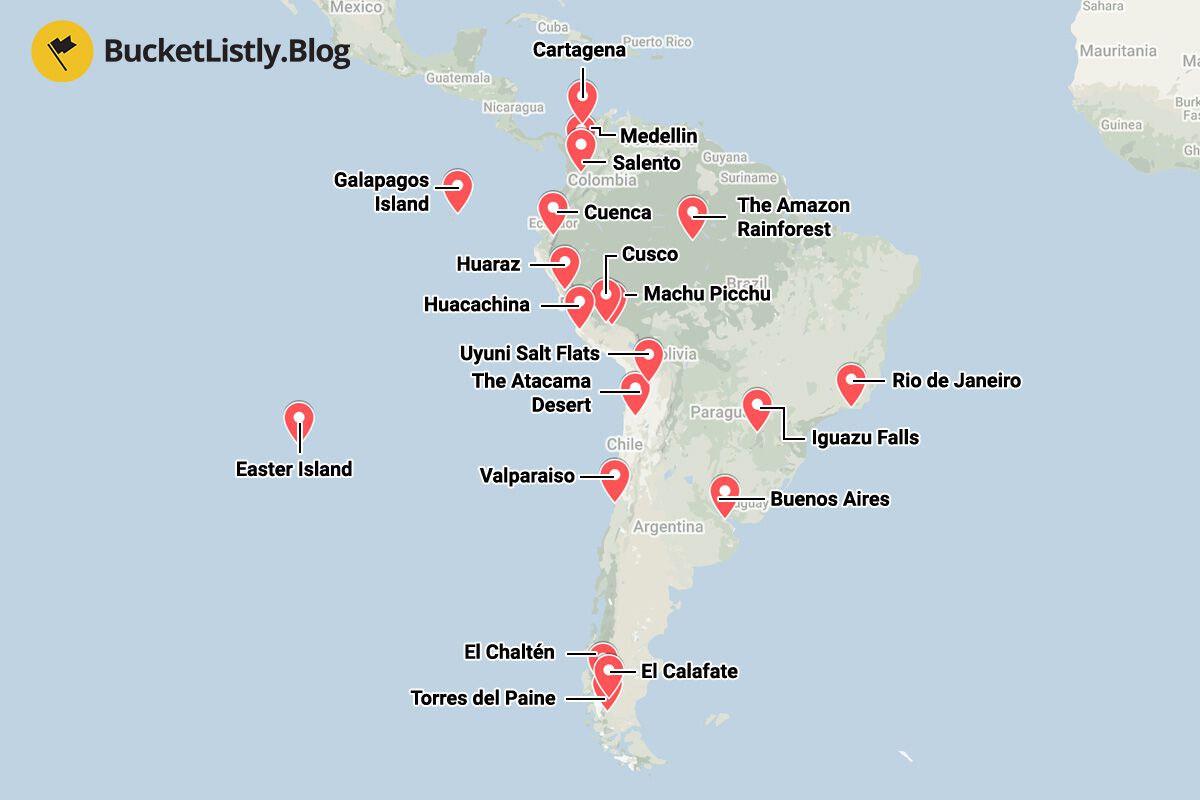 Top 10 Things To Do In South America Infoupdate