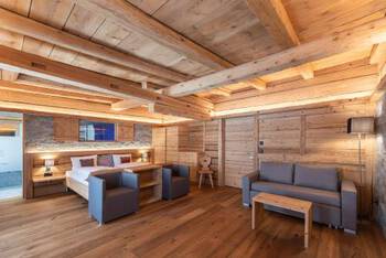 Hotel Crusch Alba Swiss Lodge Zernez - High-End - Double Room