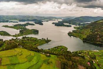 Lake Bunyonyi Rock Resort - High-End - King Room with Lake View