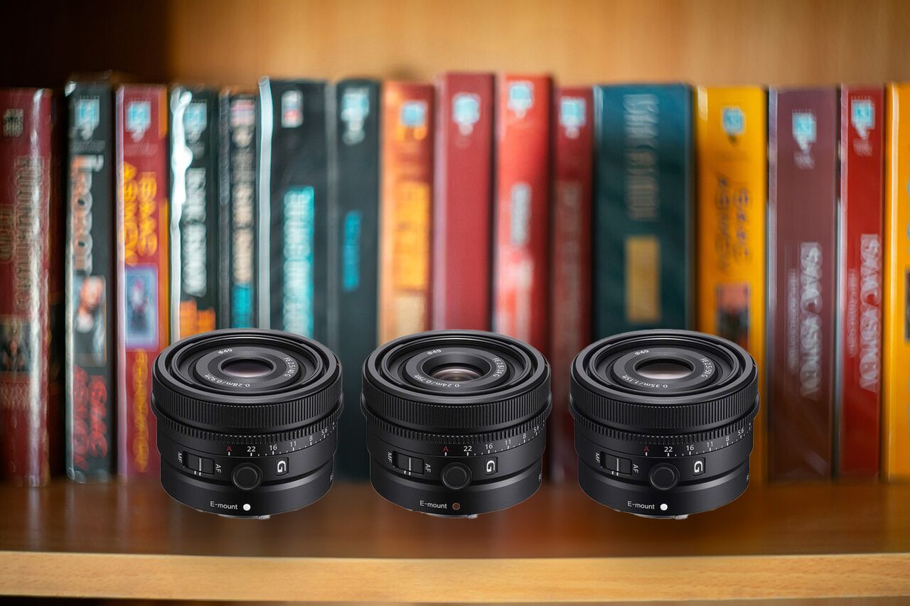 Sony G Compact Trio Lenses