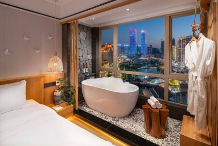 Syria·Mangju Village Hotel (Guiyang White House Art Centre, Songhua Road Metro Station) - Mid-Range - Double Room