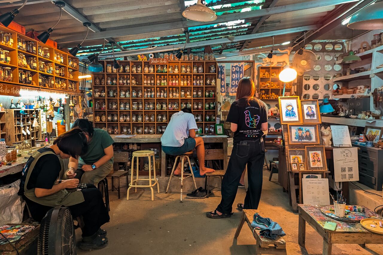 An Art Workshop at Baan Kang Wat