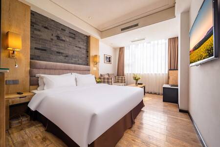 Howdy Smart Hotel (Chengdu Chunxi Taikoo Li) - Budget - Double Room