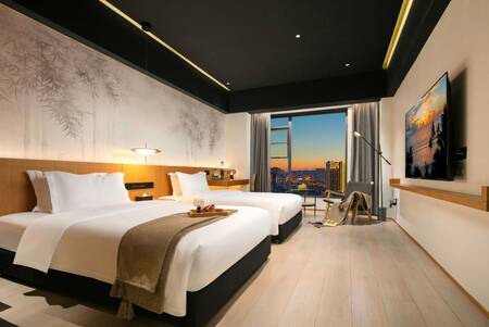 YICenXinSu Guesthouse(Zhangjiajie Tianmen Mountain Ropeway) - Mid-Range - Double Room