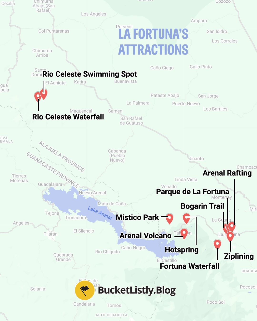 La Fortuna's Attractions