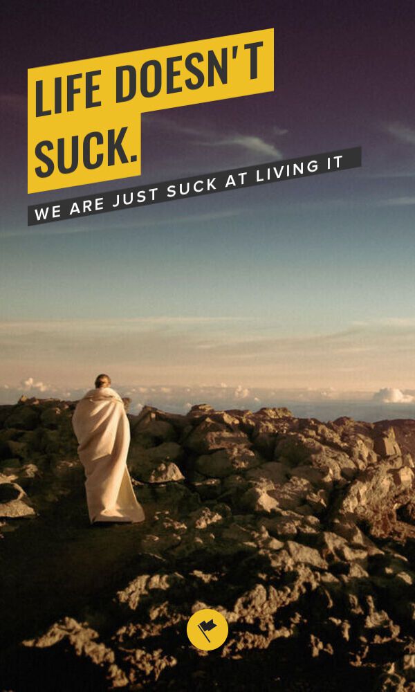 Share Life Doesn't Suck. on Pinterest.