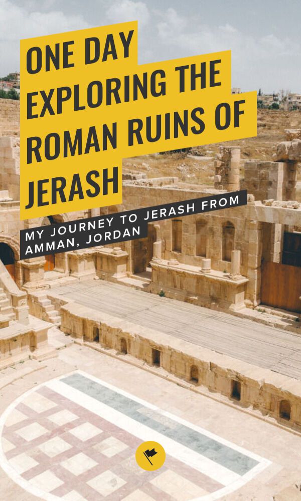 Share One Day Exploring The Roman Ruins of Jerash on Pinterest.
