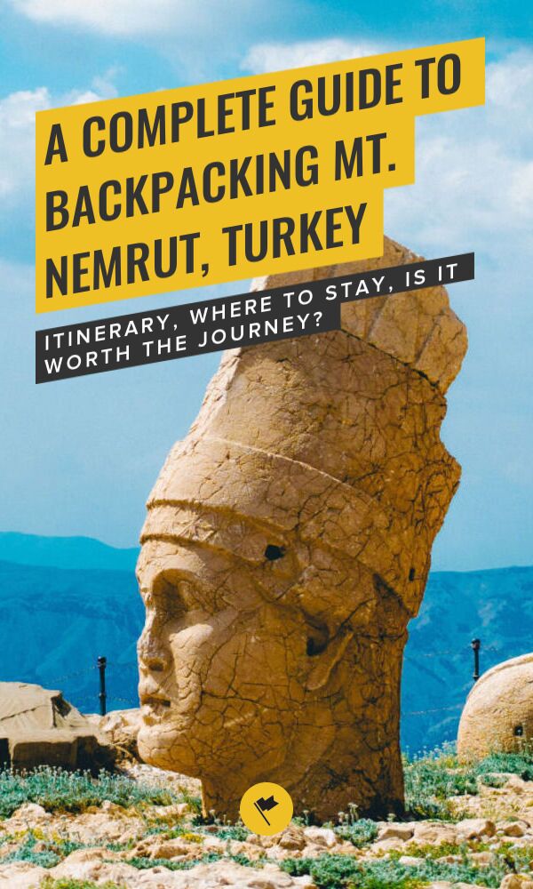 Share A Complete Guide to Backpacking Mt. Nemrut, Turkey on Pinterest.