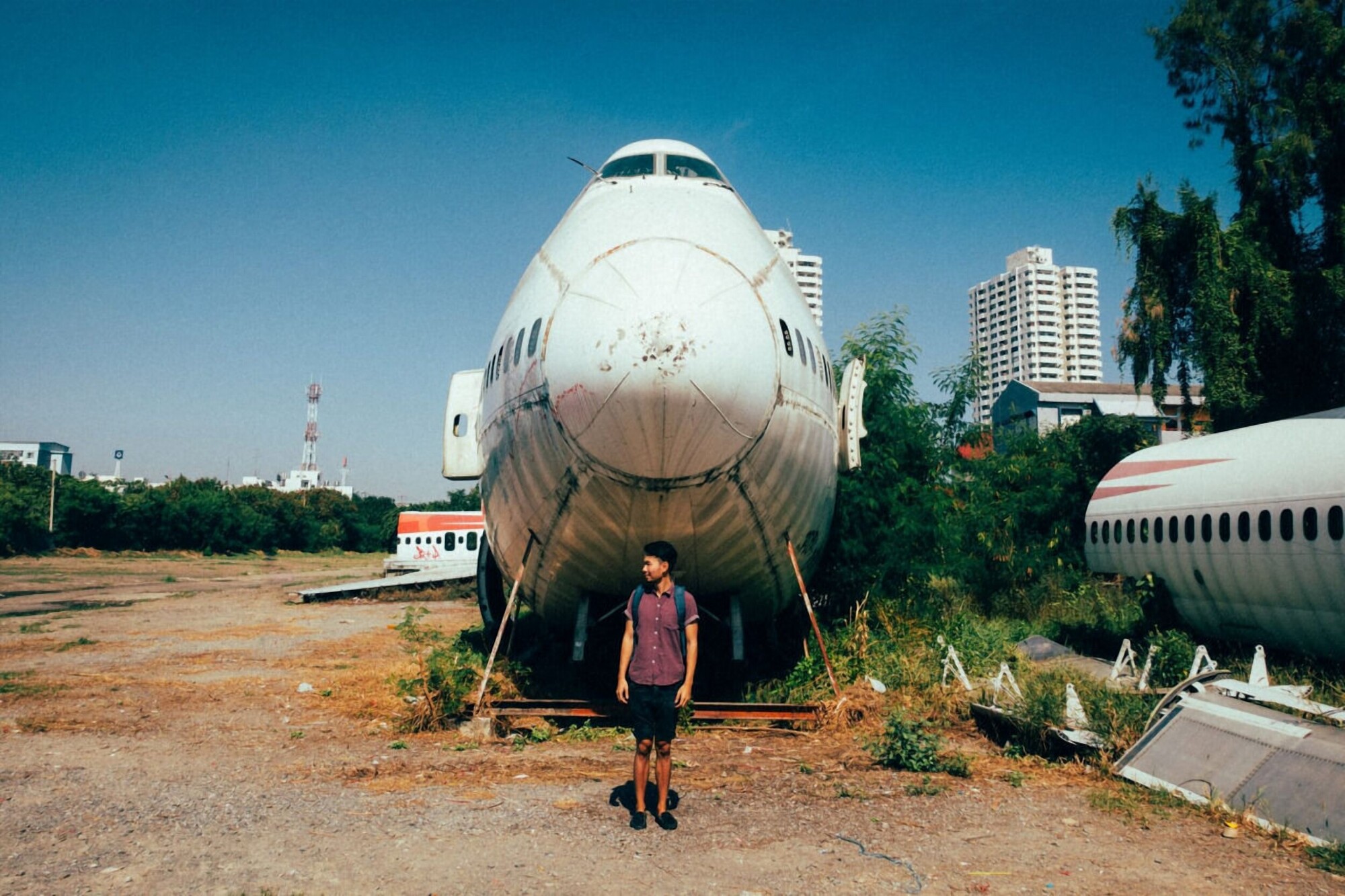 Explore Abandoned Airplanes in Bangkok