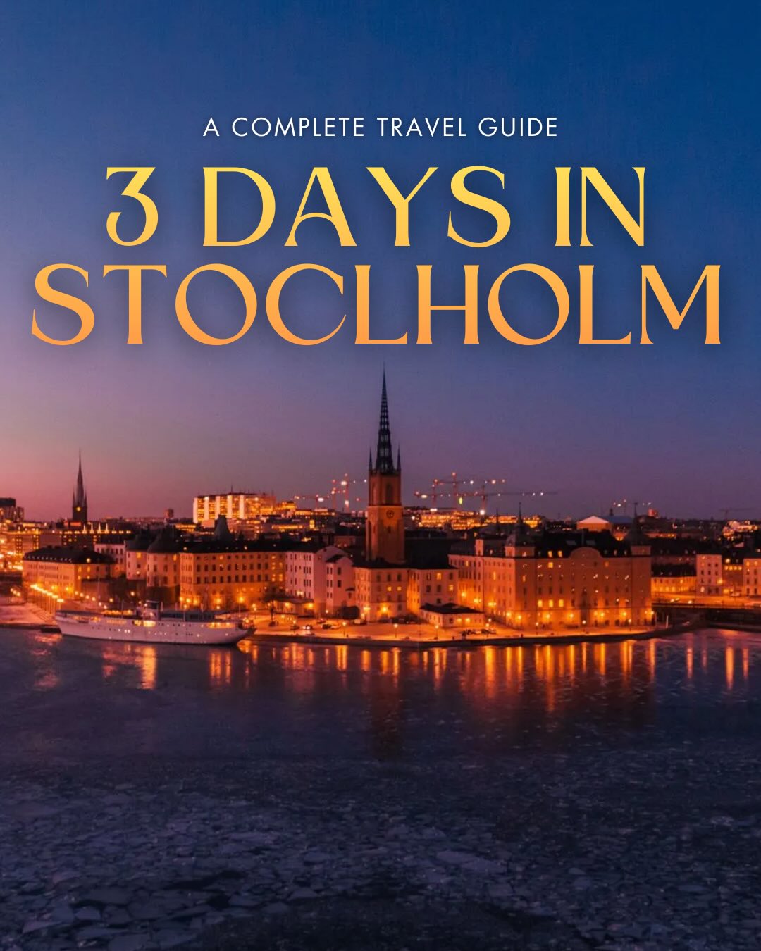 Share Stockholm in 3 Days: Your Ultimate Backpacker’s Guide on Pinterest.