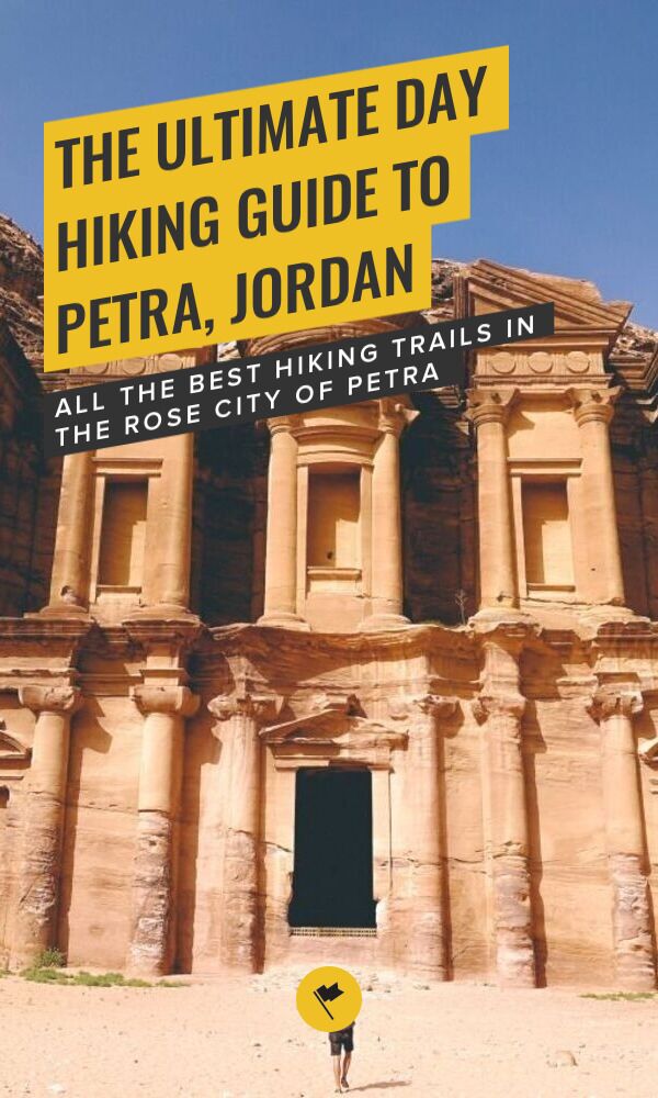 Share The Ultimate Day Hiking Guide to Petra, Jordan on Pinterest.
