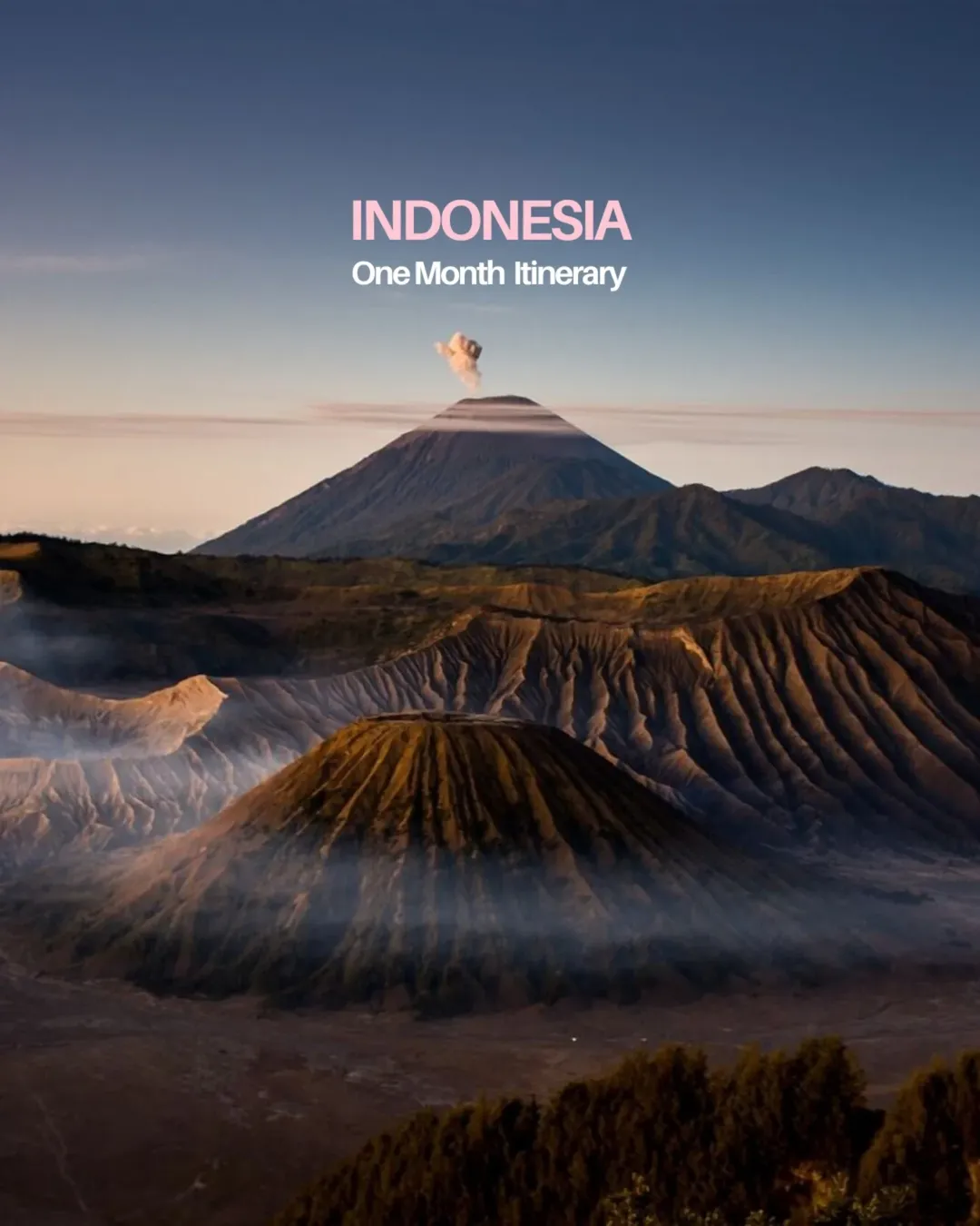 Share One Month Backpacking Indonesia Itinerary on Pinterest.