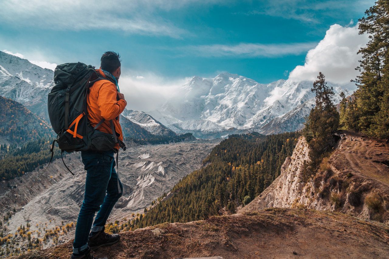 hike to camp