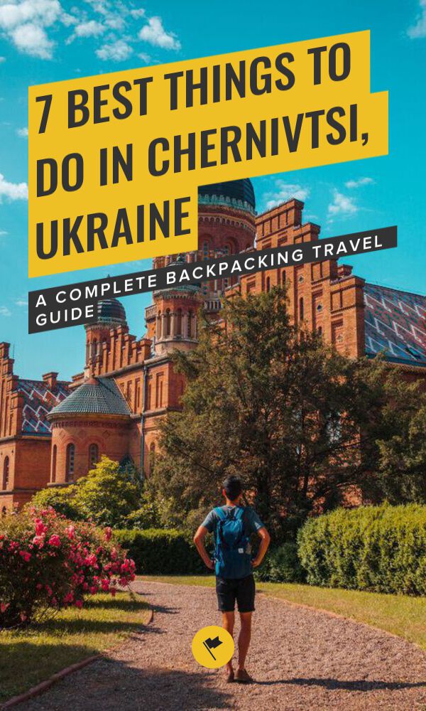 Share 7 BEST Things to Do in Chernivtsi, Ukraine on Pinterest.