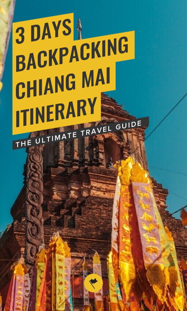 Share 3 Days Itinerary for Chiang Mai: A Backpacking Guide on Pinterest.