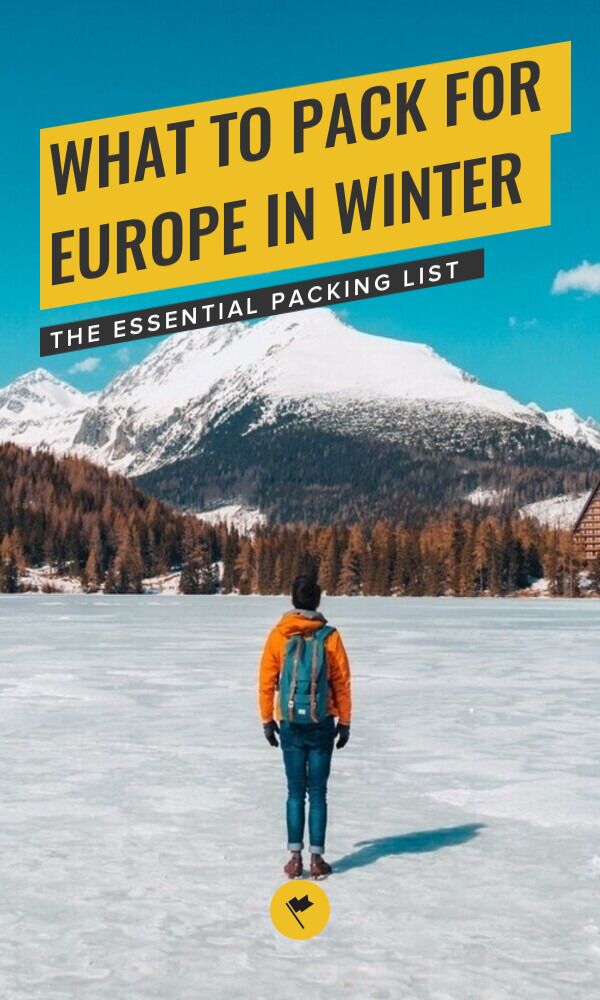 Share What to Pack for Europe in Winter on Pinterest.