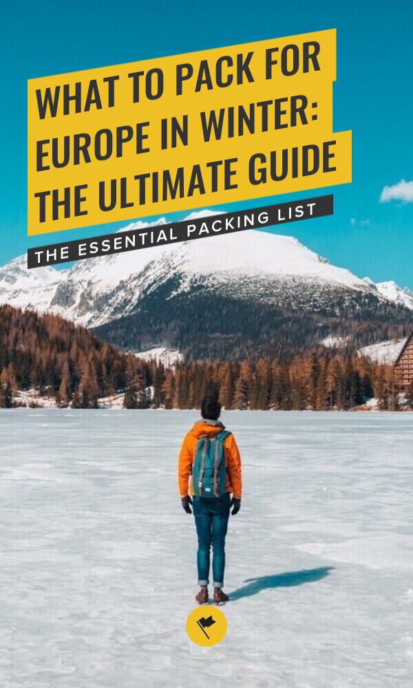 Share What to Pack for Europe in Winter on Pinterest.