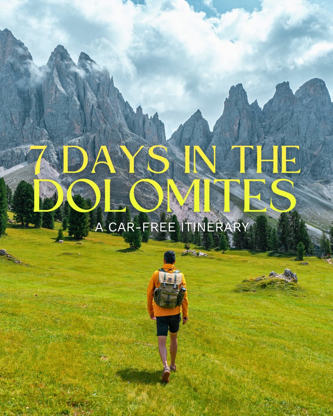 Share 7 Days in the Dolomites: A Car-Free Itinerary on Pinterest.