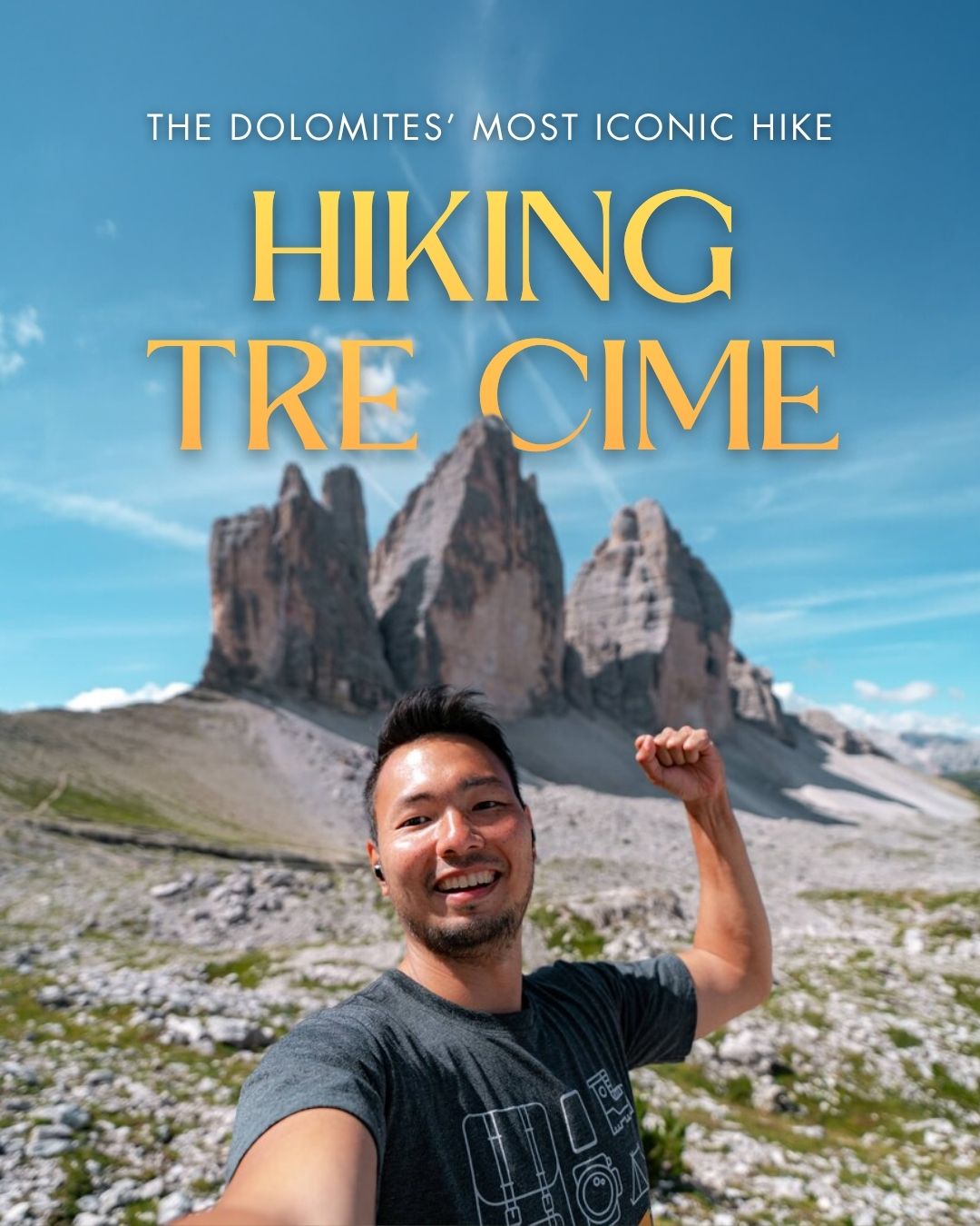 Share A Complete Hiking Guide to Tre Cime Di Lavaredo on Pinterest.