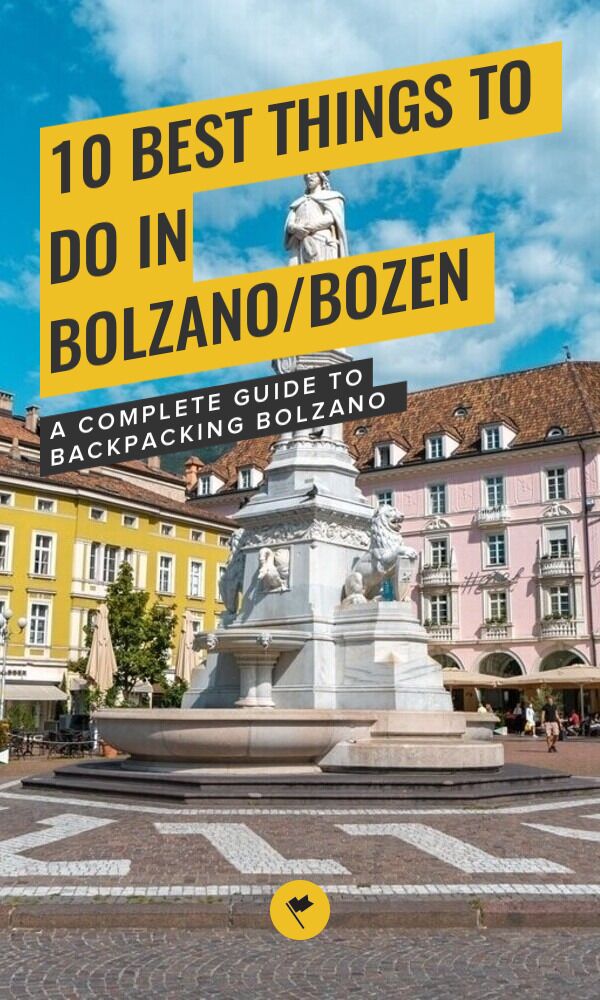 Share Discover Bolzano/Bozen: 10 Incredible Things to See and Do on Pinterest.