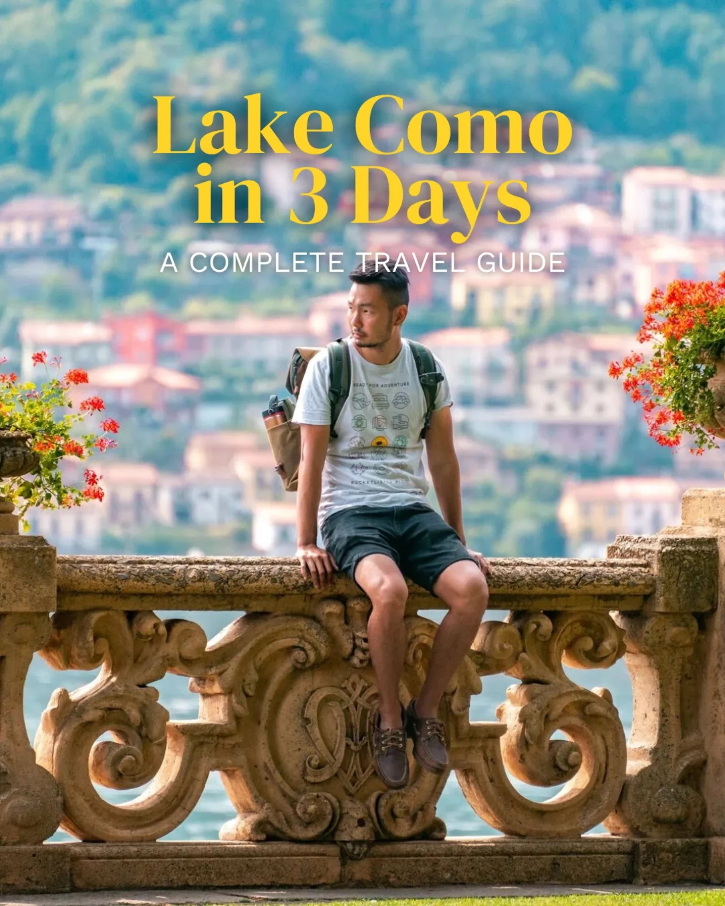Share 3 Days Itinerary for Lake Como: A Backpacking Guide on Pinterest.