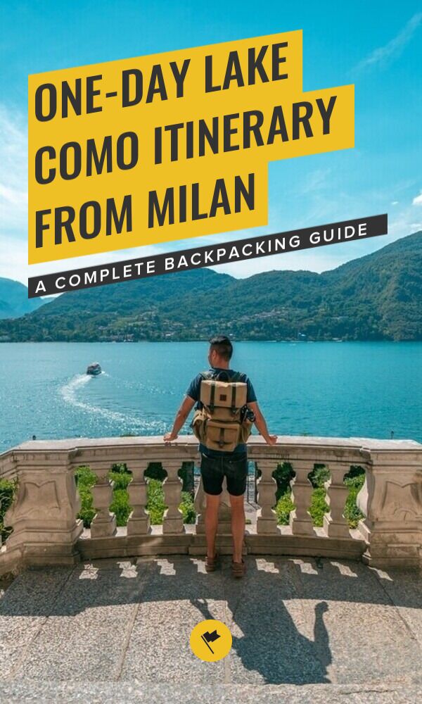 Share One-Day Lake Como Itinerary from Milan on Pinterest.