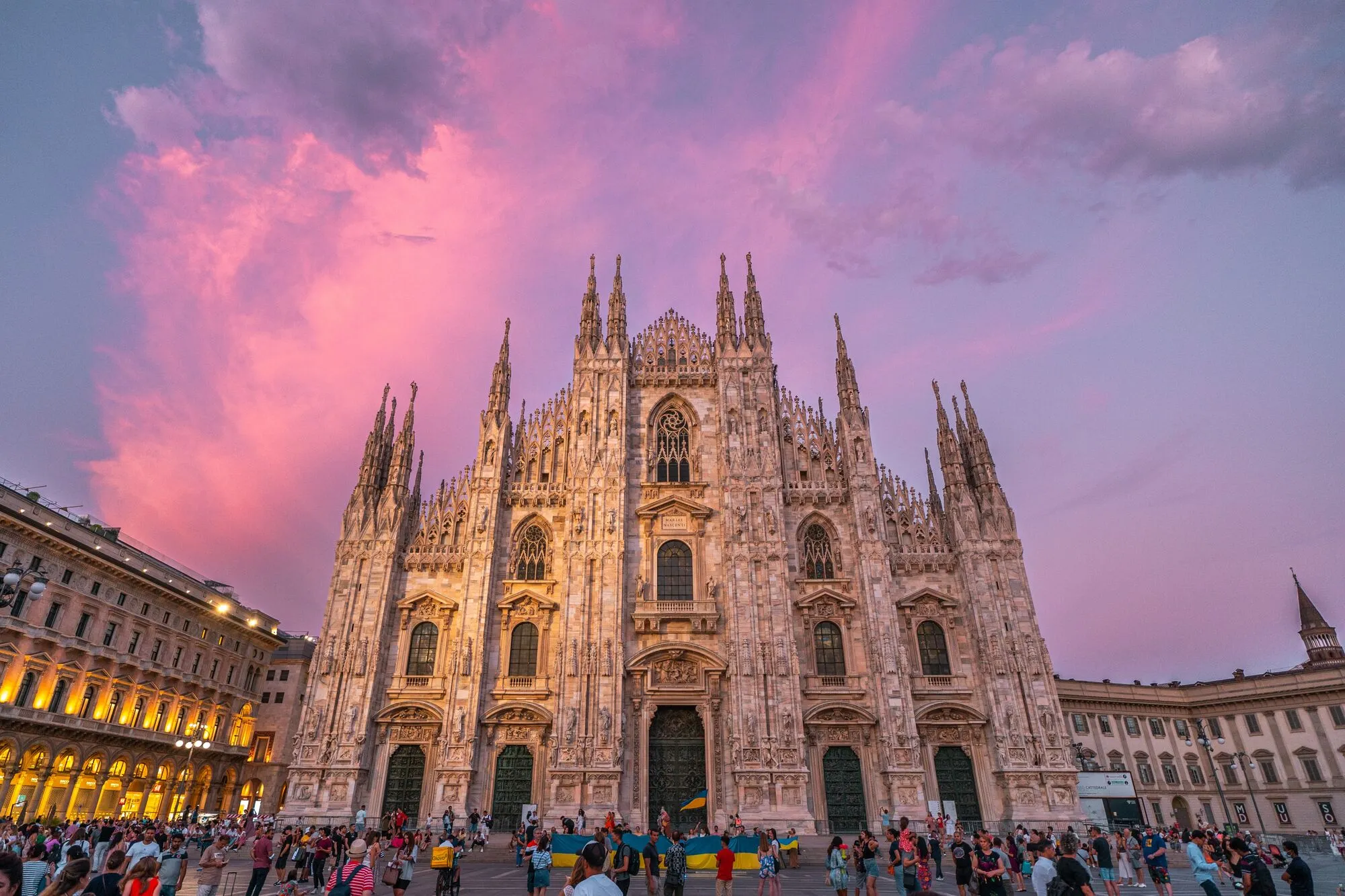 sunset in Milan: fotografía de Milán, Lombardía - Tripadvisor