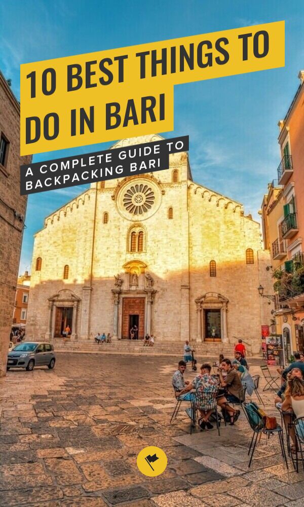 Best Things To Do In Bari Pinterest Image New 