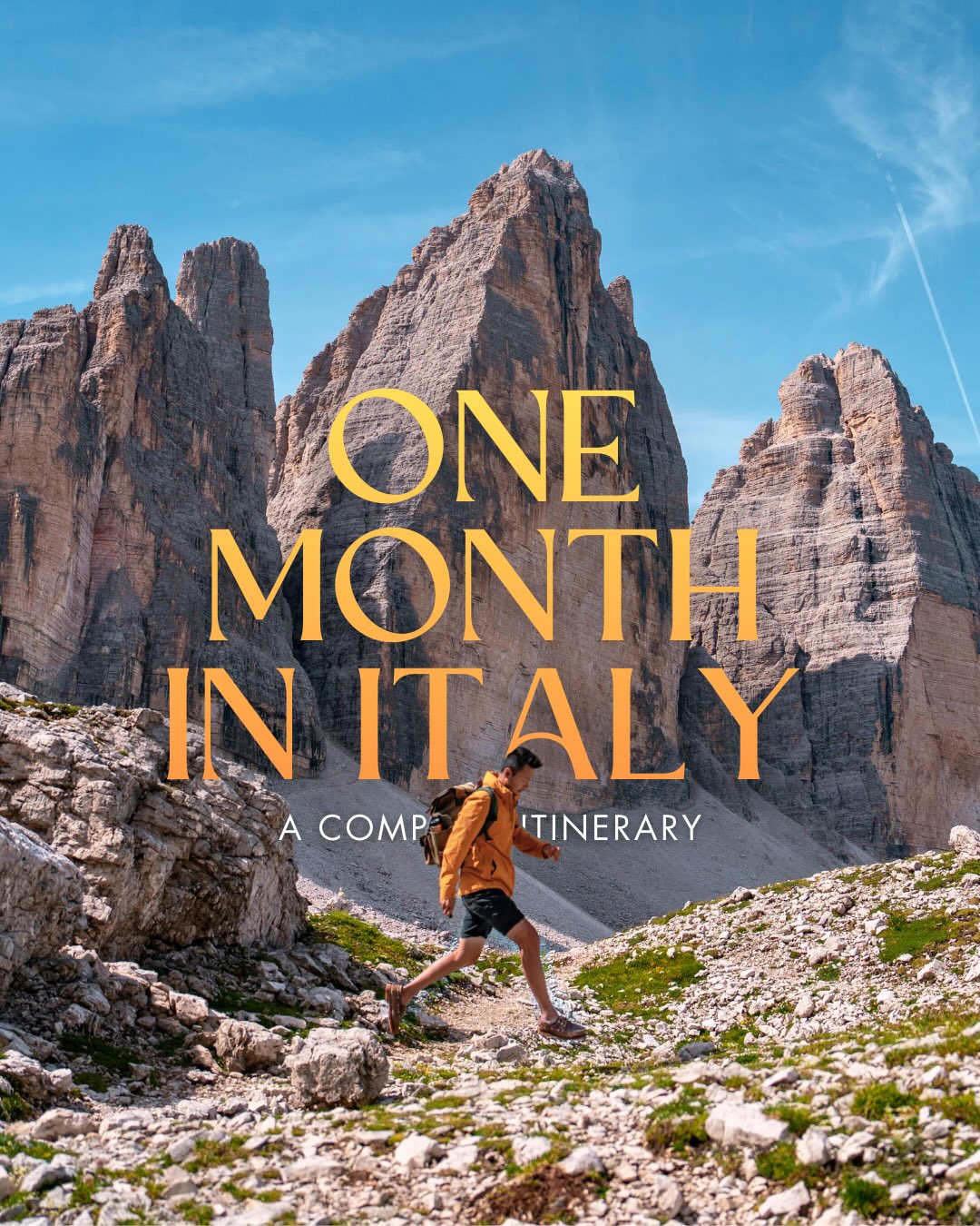 Share One Month in Italy: The Ultimate Backpacking Itinerary on Pinterest.