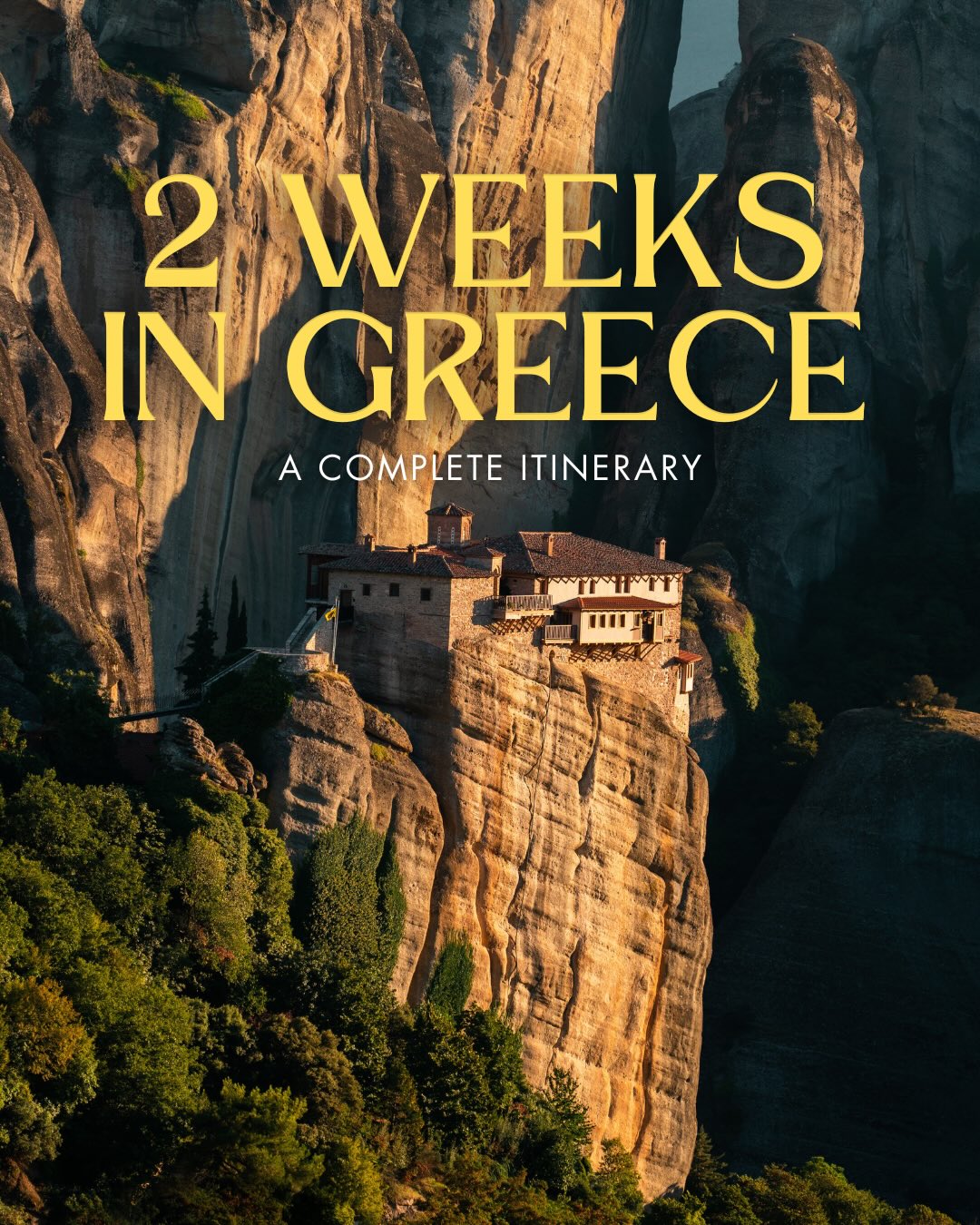 Share 2 Weeks Itinerary for Greece: An EPIC Backpacking Route on Pinterest.