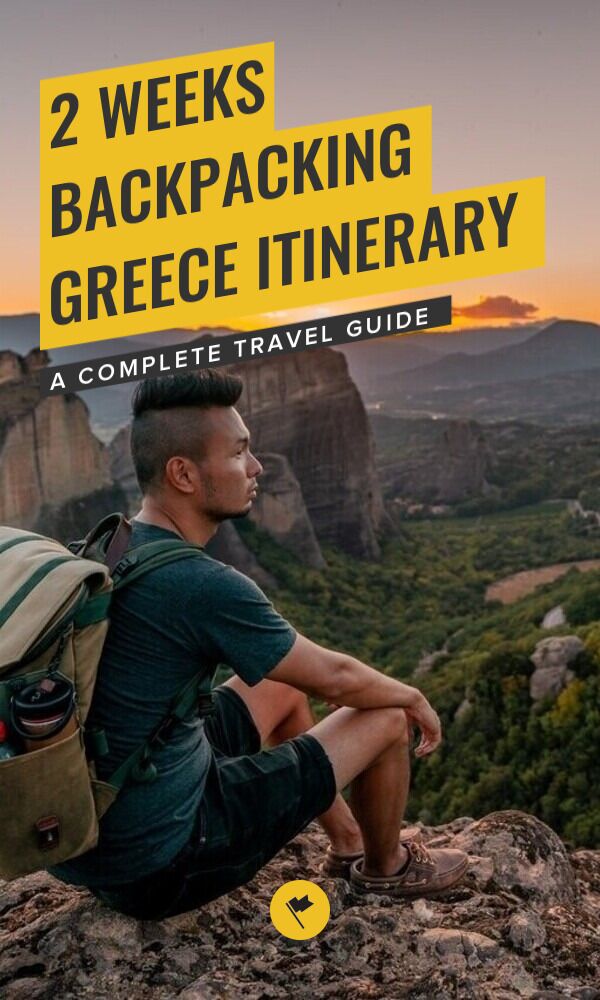 2 Weeks Backpacking Greece Itinerary for Solo Travelers