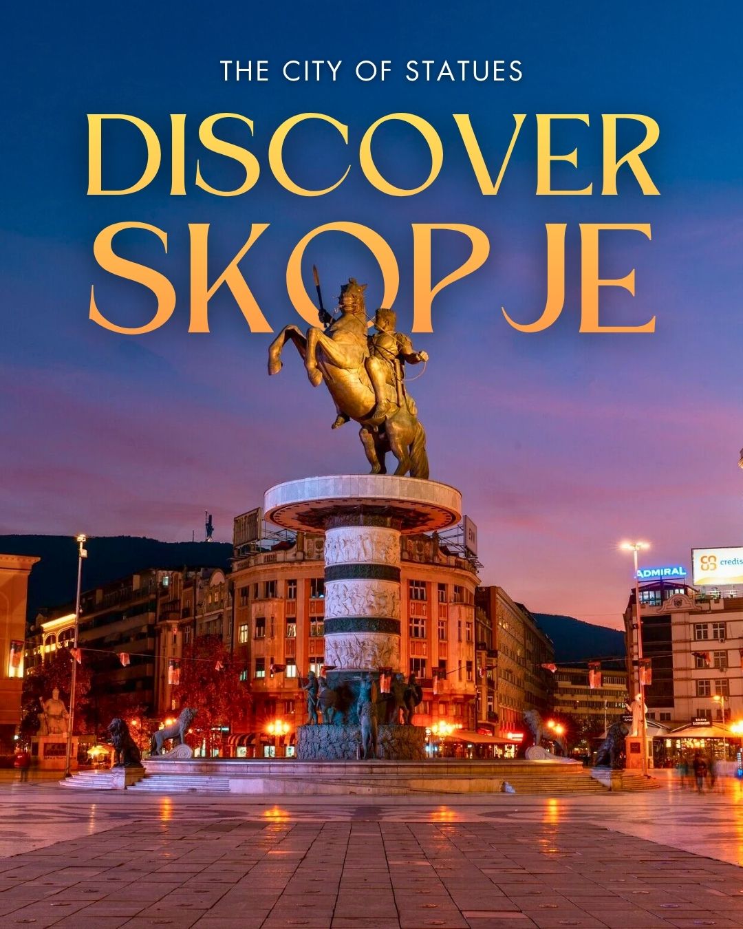 Share Discover Skopje: 12 Unique Things to See and Do on Pinterest.