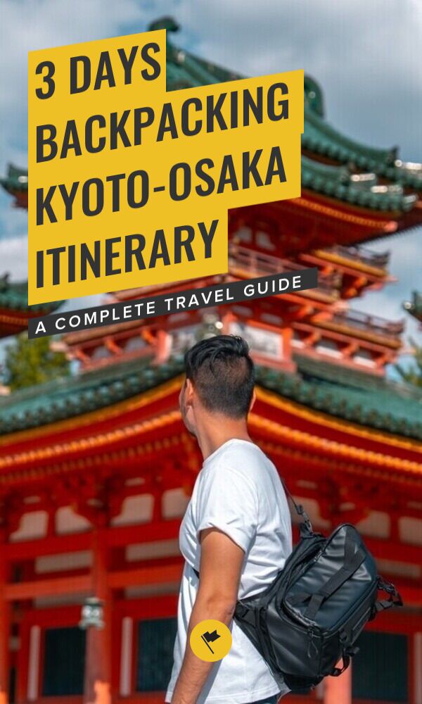 Share 3 Days Kyoto & Osaka Itinerary: A Complete 2026 Guide on Pinterest.