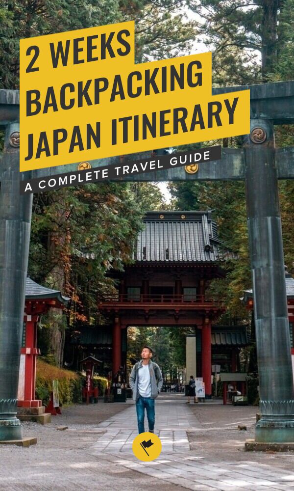2 Weeks Backpacking Japan Itinerary for Solo Travelers