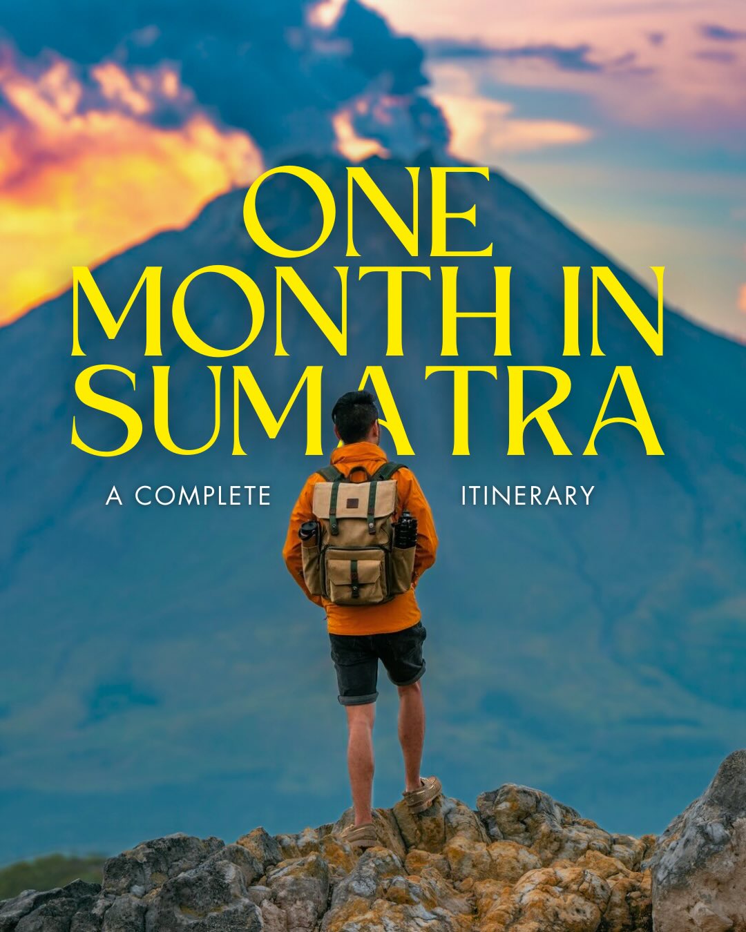 Share One Month Sumatra Backpacking Itinerary on Pinterest.