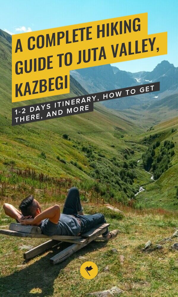 Share A Complete Hiking Guide to Juta Valley, Kazbegi on Pinterest.