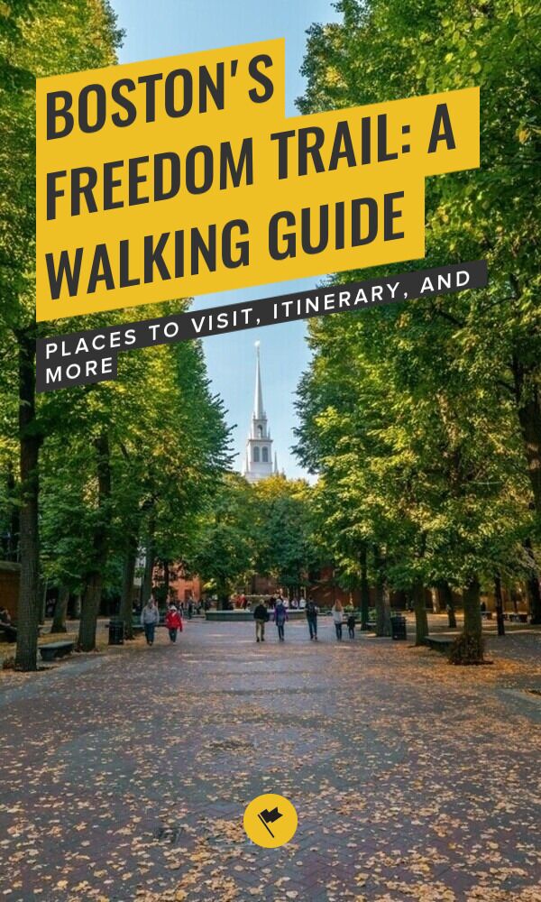 Share Boston's Freedom Trail: A Complete Walking Guide on Pinterest.