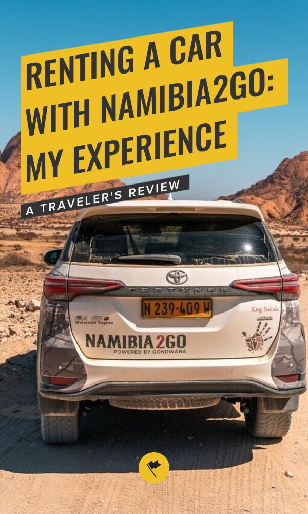 Share Renting a Car with Namibia2Go: My Experience on Pinterest.
