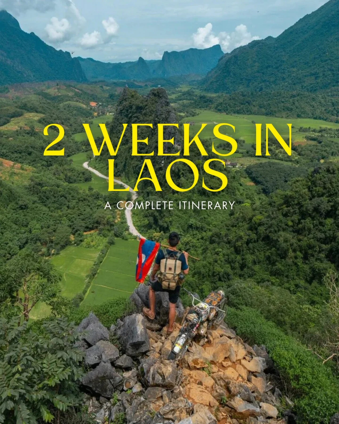 Share 2 Weeks Backpacking Laos Itinerary on Pinterest.