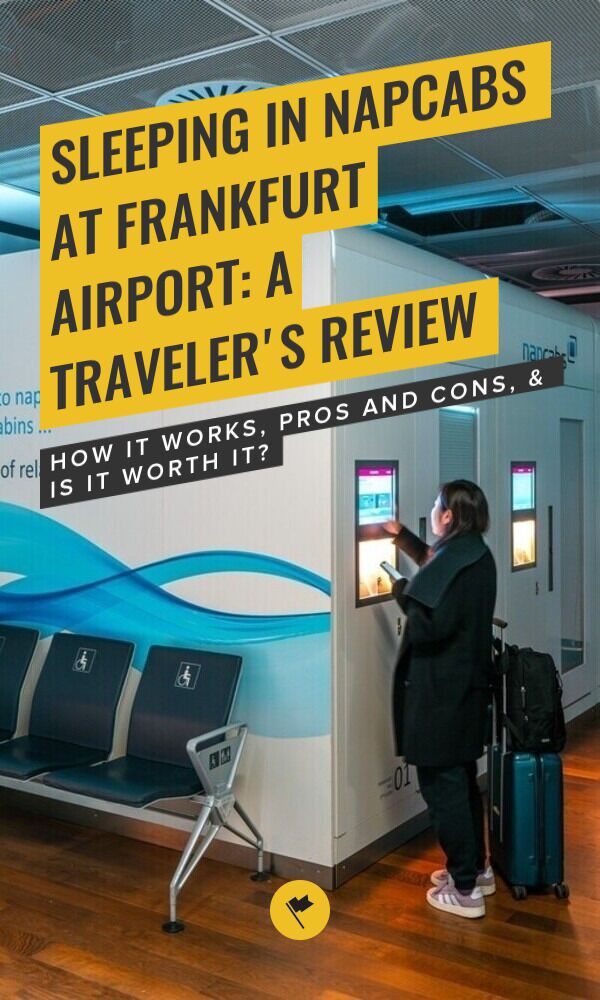 Share Sleeping in Napcabs at Frankfurt Airport: A Traveler's Review on Pinterest.