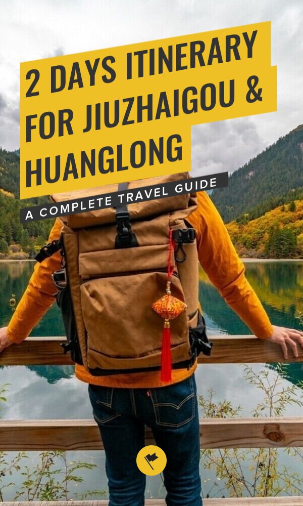 Share 2 Days Itinerary for Jiuzhaigou & Huanglong on Pinterest.