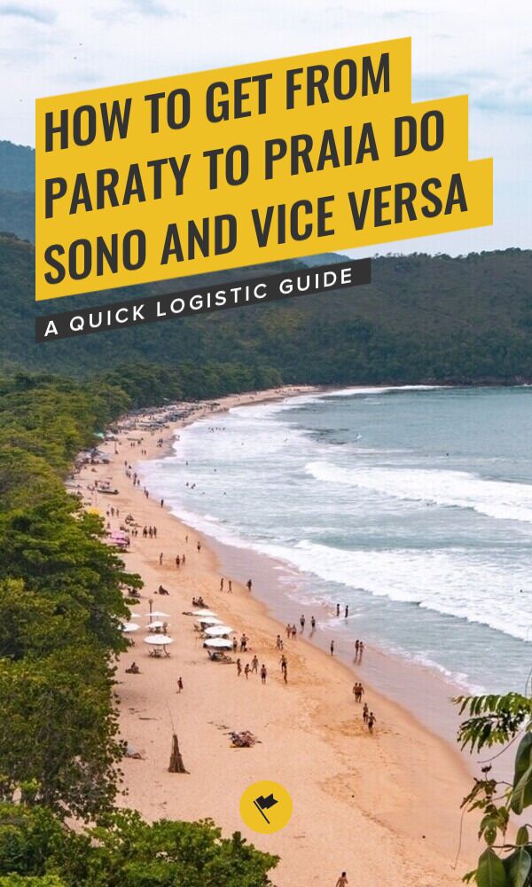 Share How to Get from Paraty to Praia do Sono and Vice Versa on Pinterest.