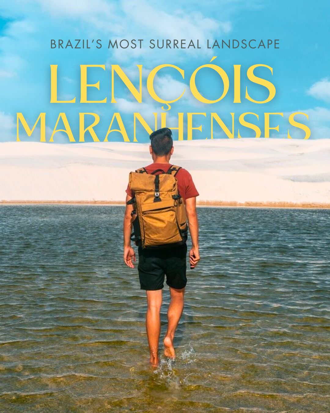 Share A Guide to Lençóis Maranhenses: Brazil's Most Surreal Landscape on Pinterest.