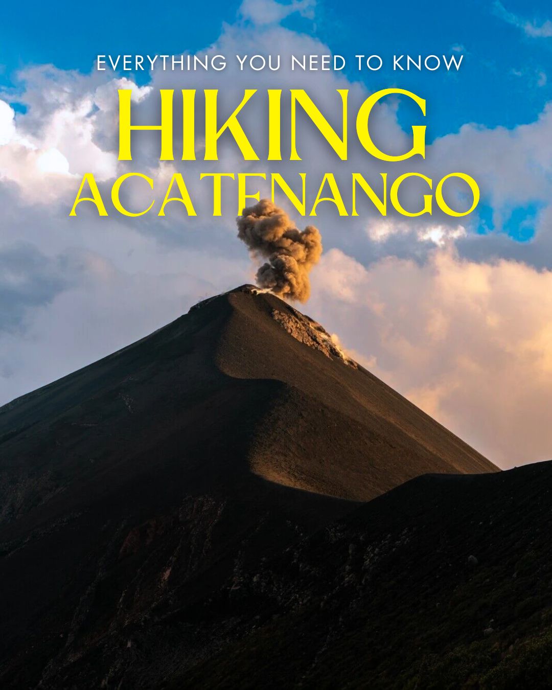 Share Hiking Acatenango & Fuego Volcanoes in 2026 on Pinterest.