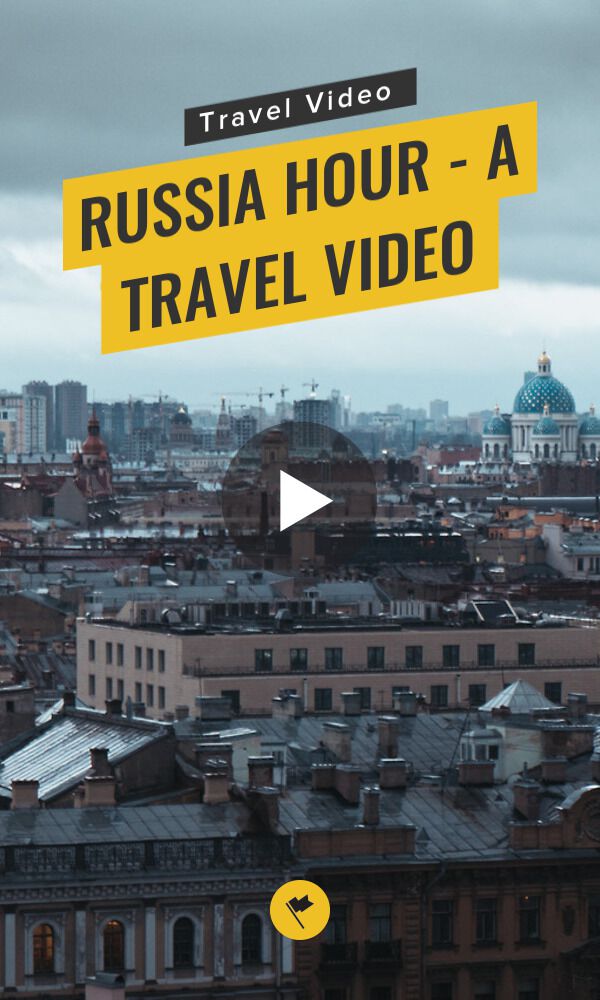 Share Russia Hour - A Travel Video on Pinterest.